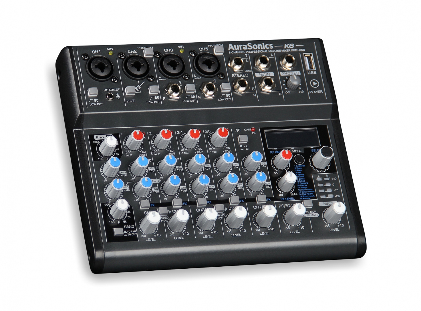 AuraSonics K8 компактный микшерный пульт в Могоче