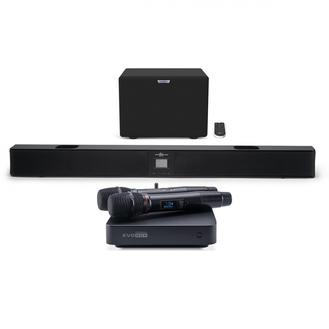караоке-комплект EVOBOX Plus + EvoSound Bar (саундбар с караоке) в Могоче