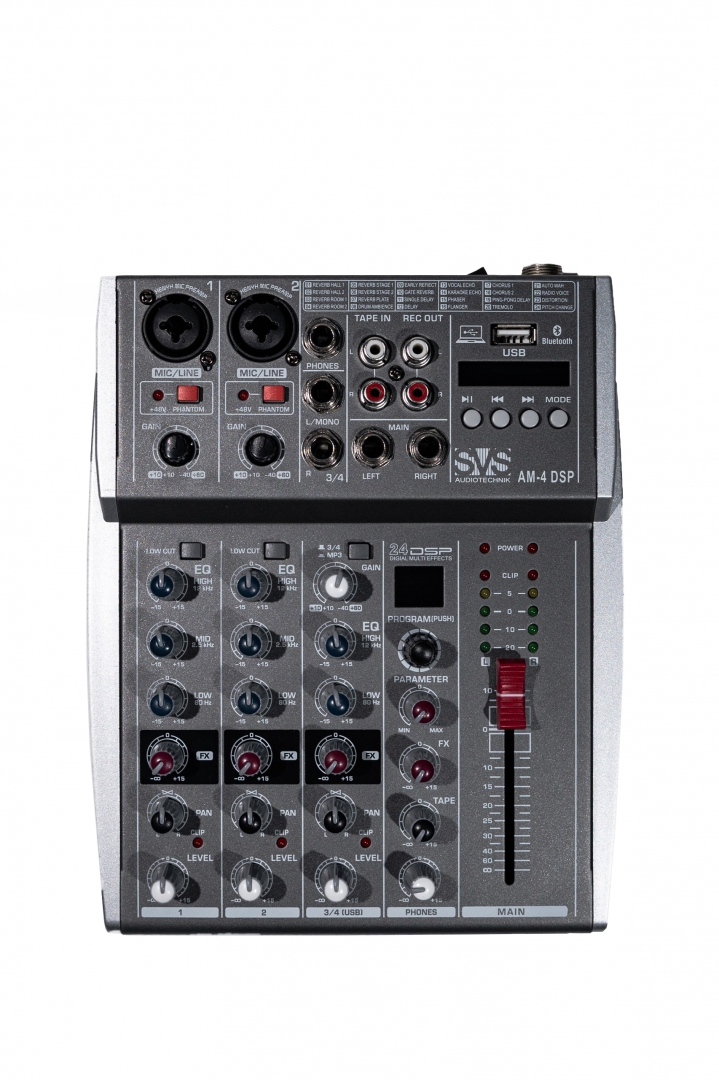 SVS Audiotechnik mixers AM-4 DSP Аналоговый микшерный пульт, 4-канала в Могоче
